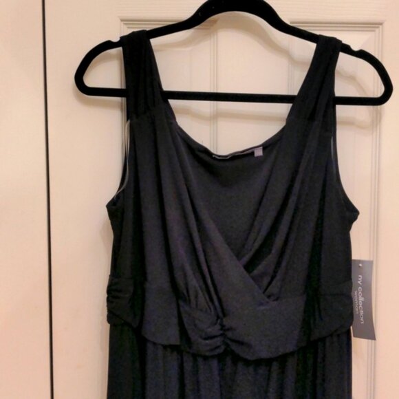 NY Collection Black Dress - Picture 1 of 5